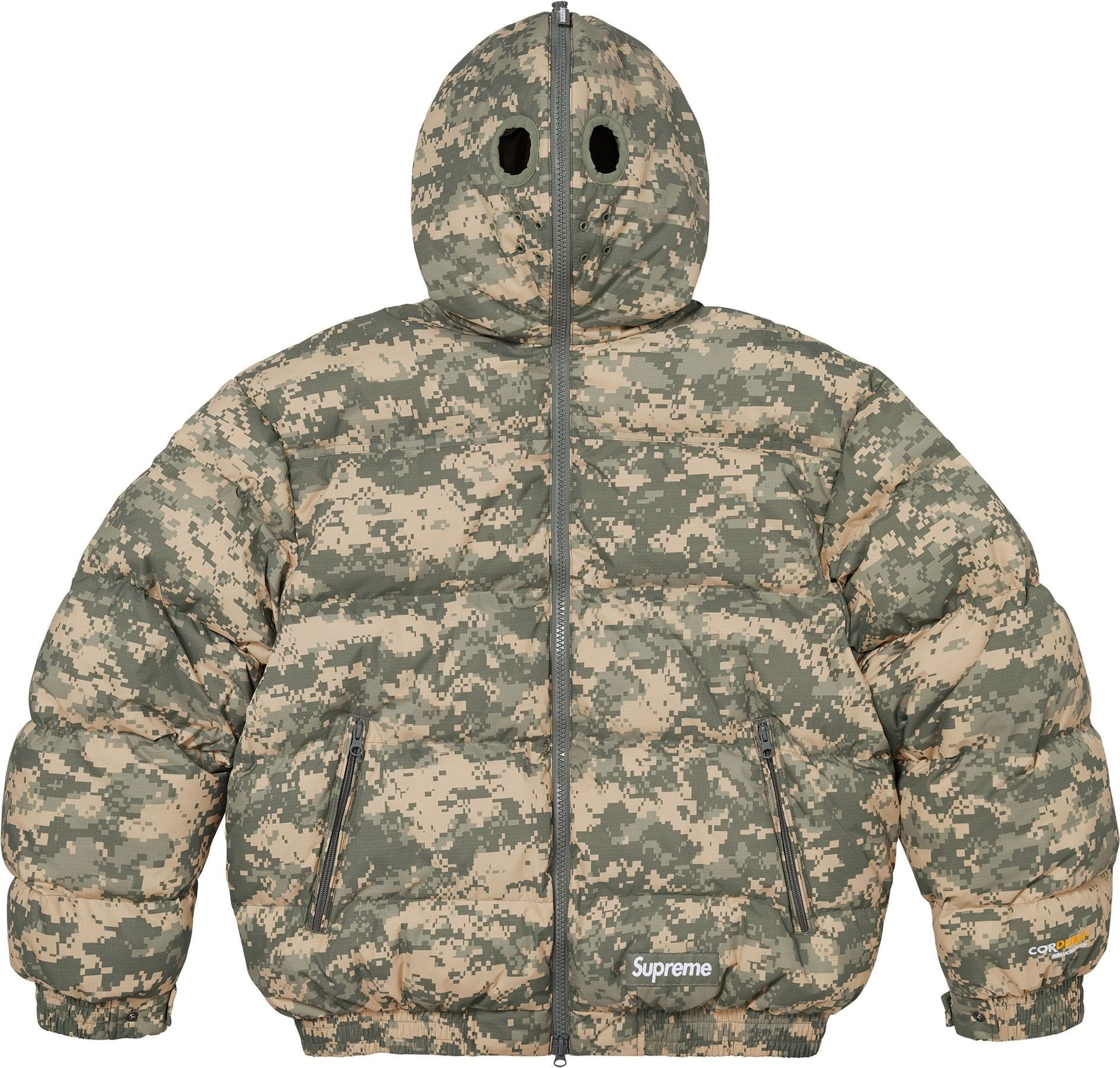 Facemask Cordura® Down Puffer Jacket view 3